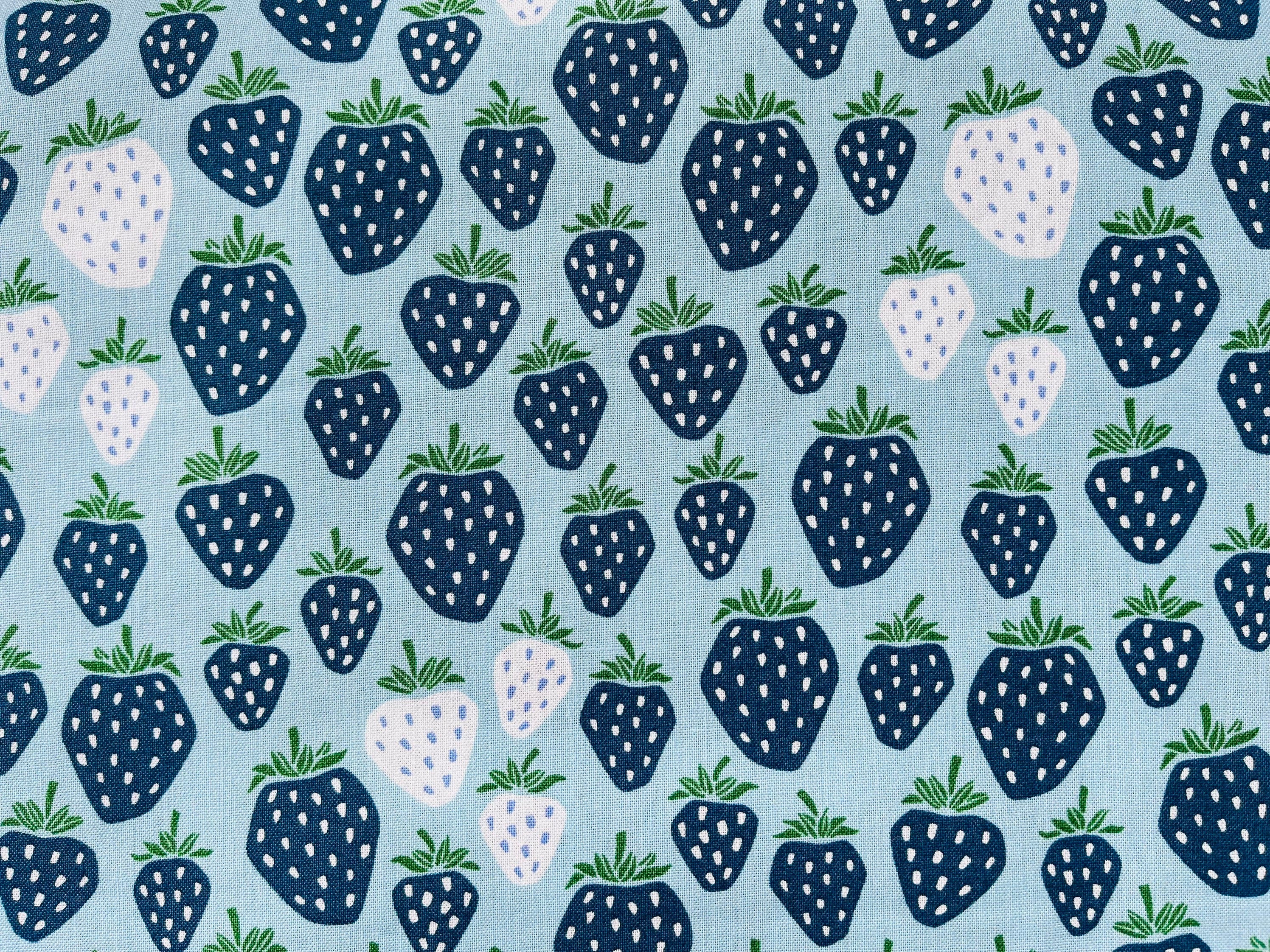 Under the Apple Tree-Queen of Berries Water-drop Fabric-Loes Van Oosten-Cotton + Steel Fabric