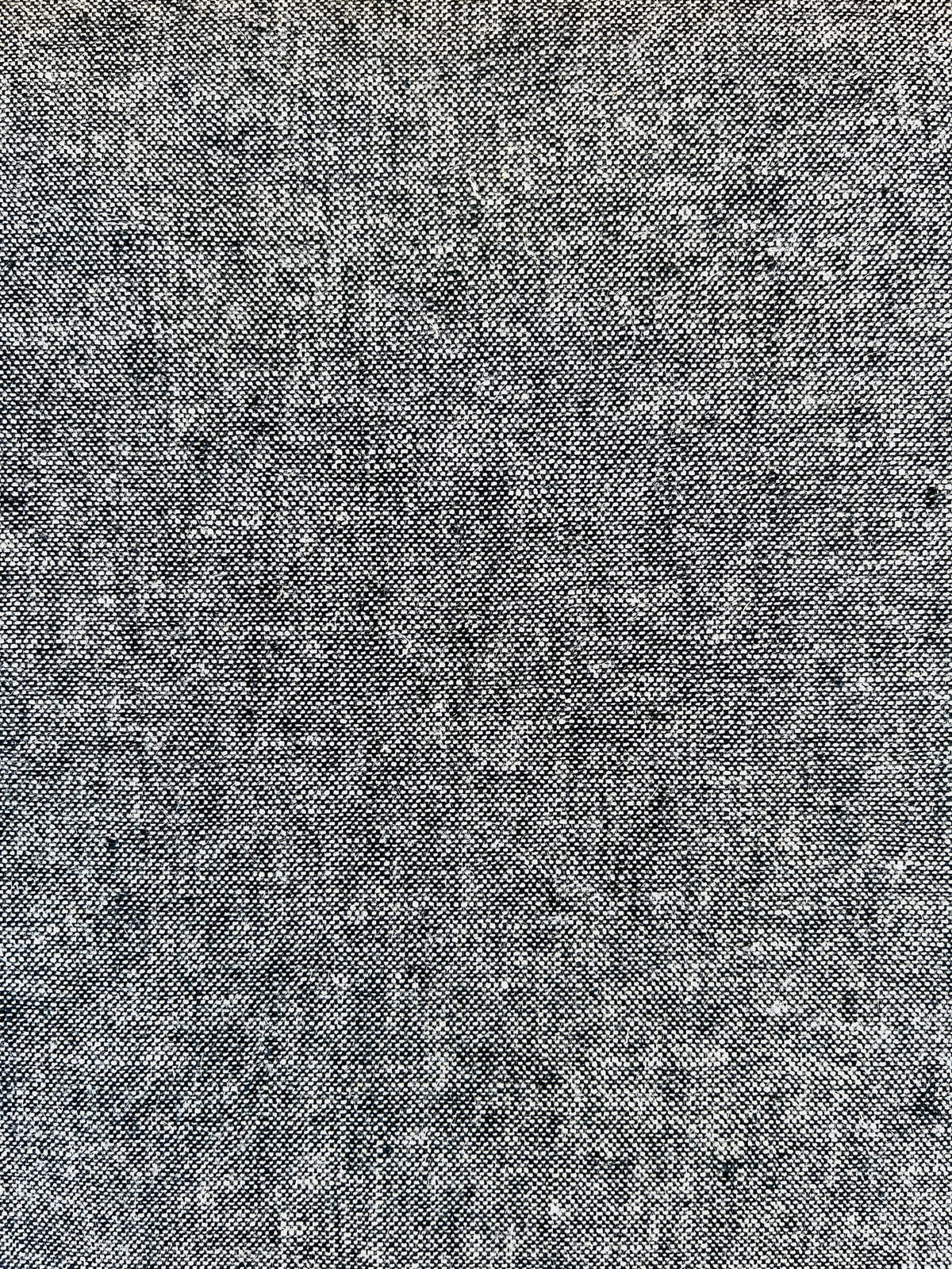 Essex-Robert Kaufman-Yarn Dyed Linen Cotton Blend-Black Fabric