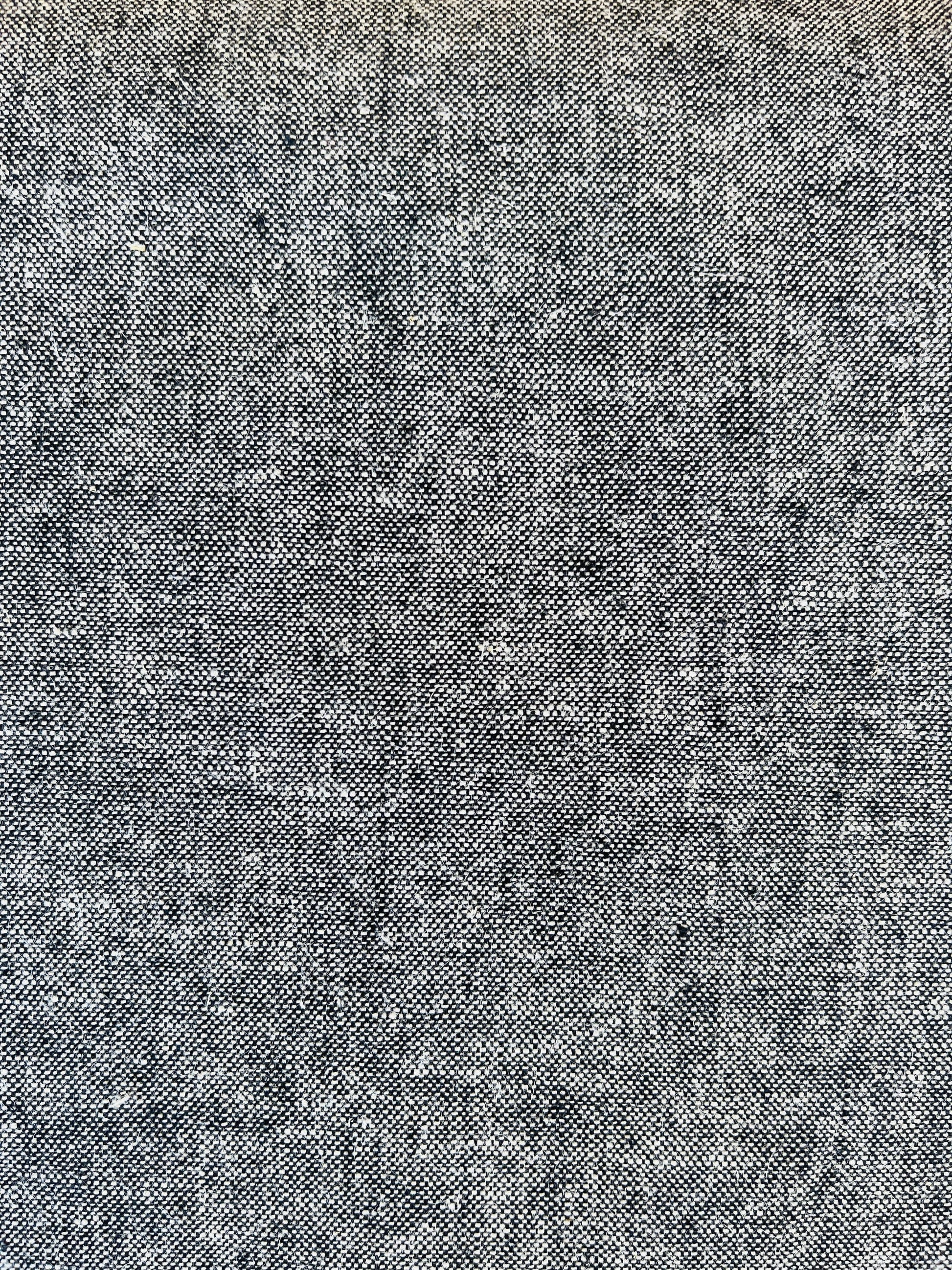 Essex-Robert Kaufman-Yarn Dyed Linen Cotton Blend-Black Fabric