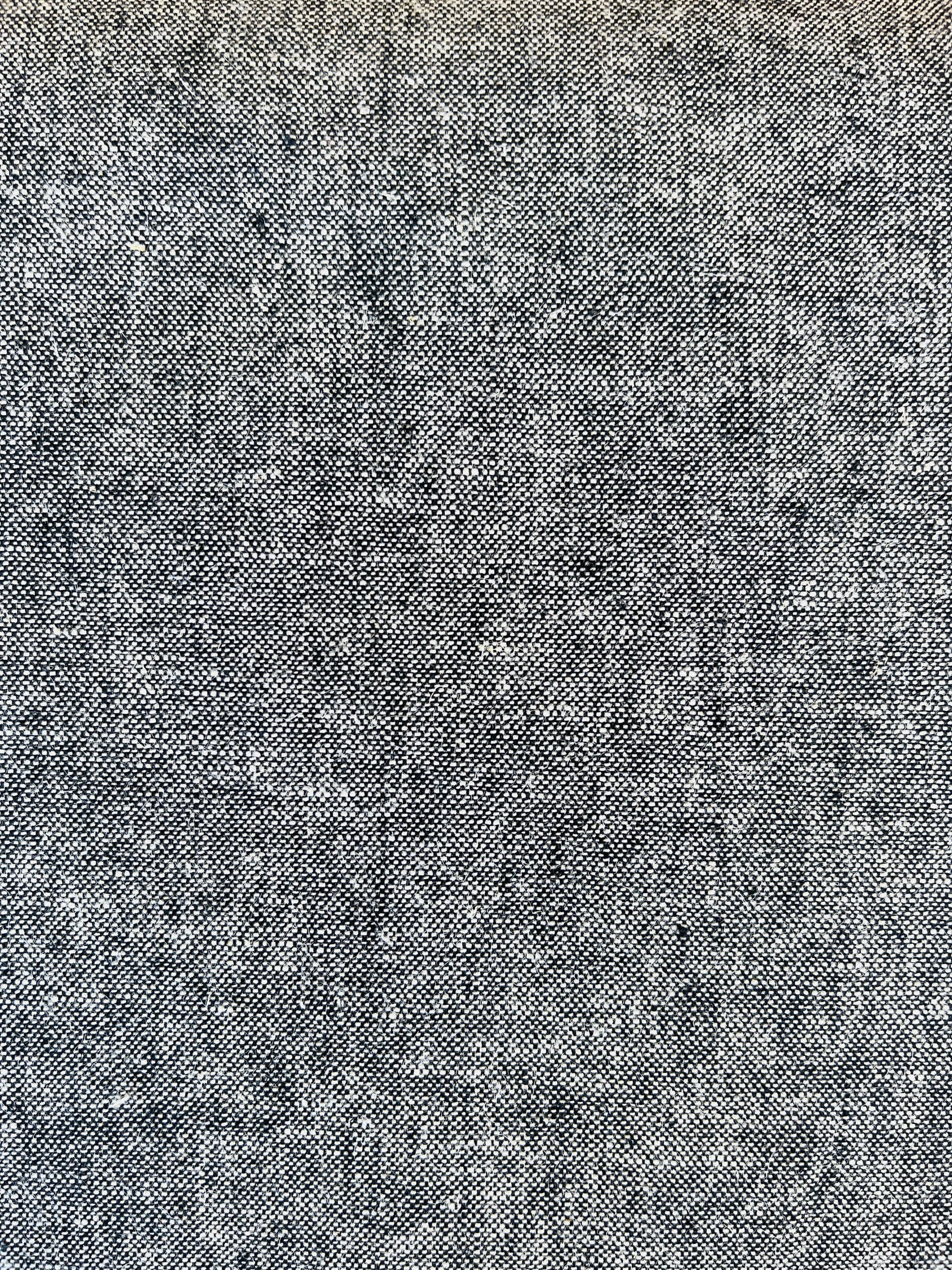 Essex-Robert Kaufman-Yarn Dyed Linen Cotton Blend-Black Fabric
