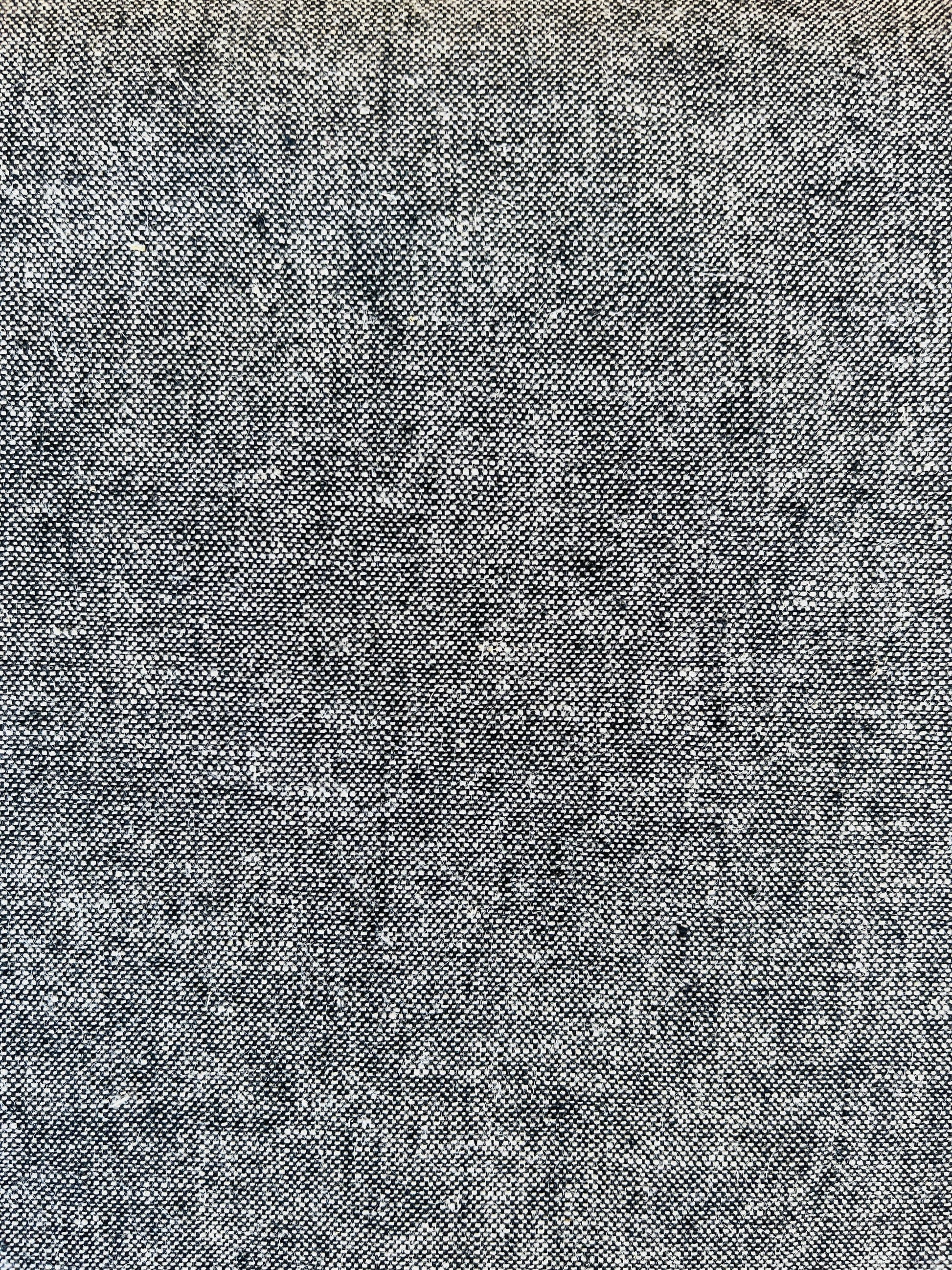 Essex-Robert Kaufman-Yarn Dyed Linen Cotton Blend-Black Fabric