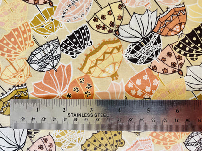 Splish Splash-Under My Umbrella-The Bright Leaf Design-Quilting Cotton Fabric