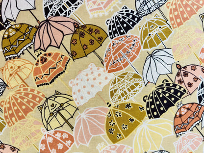 Splish Splash-Under My Umbrella-The Bright Leaf Design-Quilting Cotton Fabric