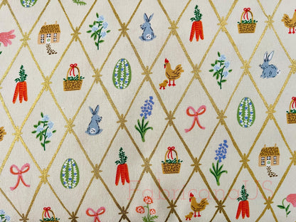 Easter - Easter Collection Fat Quarter (6) Fabric-Rifle Paper Co - RP1502-CR1