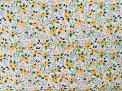 Easter - Easter Collection - Garden Party - Rosa - Cream Fabric - Rifle Paper Co - RP305-AM10
