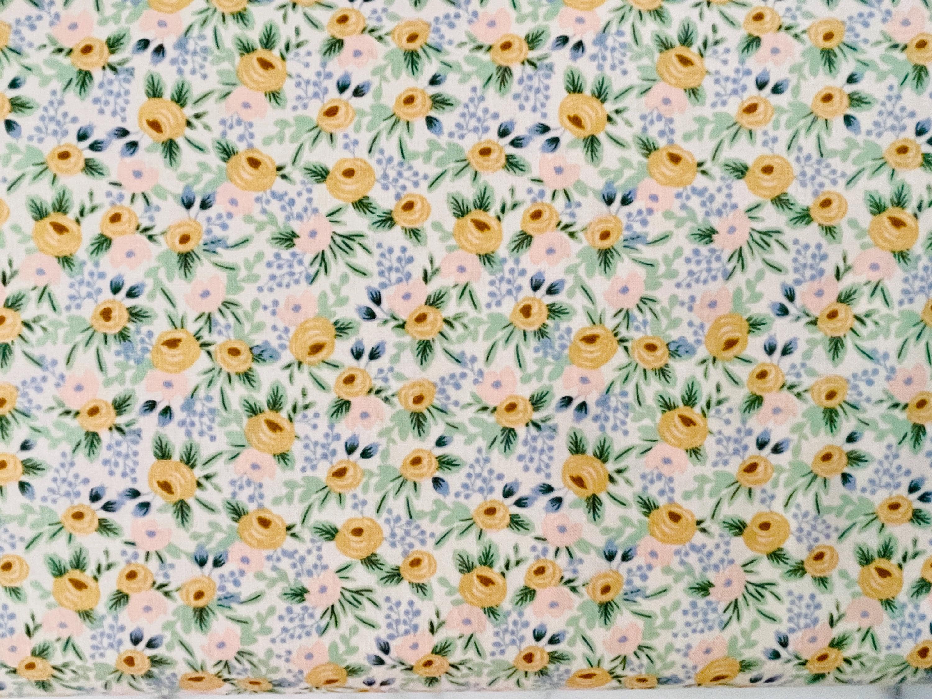 Easter - Easter Collection - Garden Party - Rosa - Cream Fabric - Rifle Paper Co - RP305-AM10