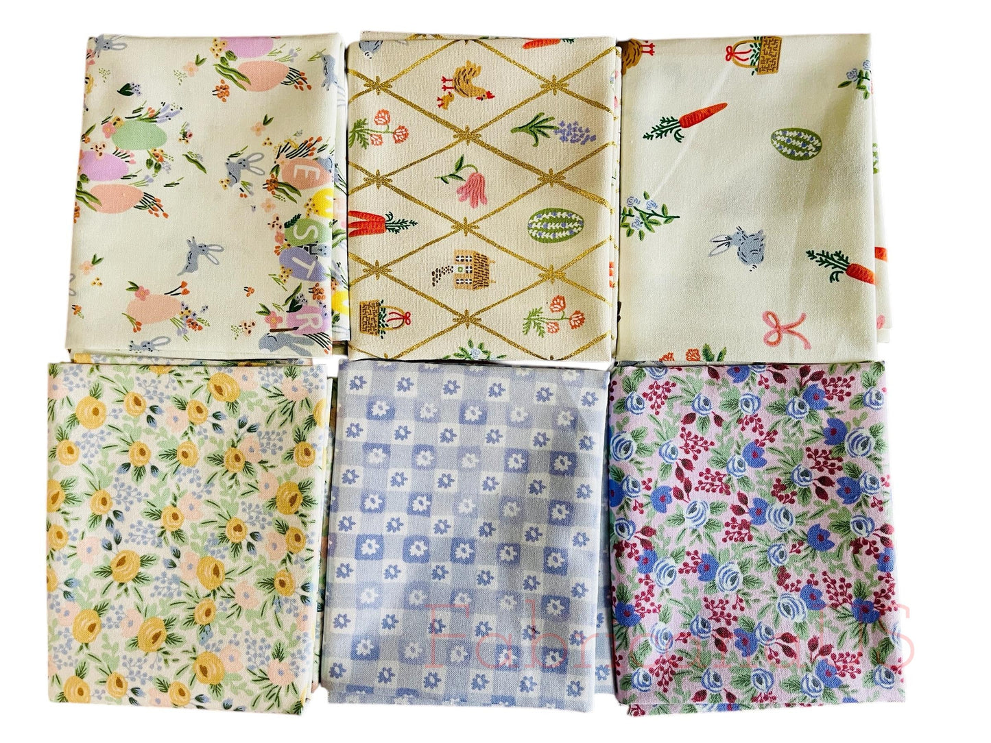 Easter - Easter Collection Fat Quarter (6) Fabric-Rifle Paper Co - RP1502-CR1