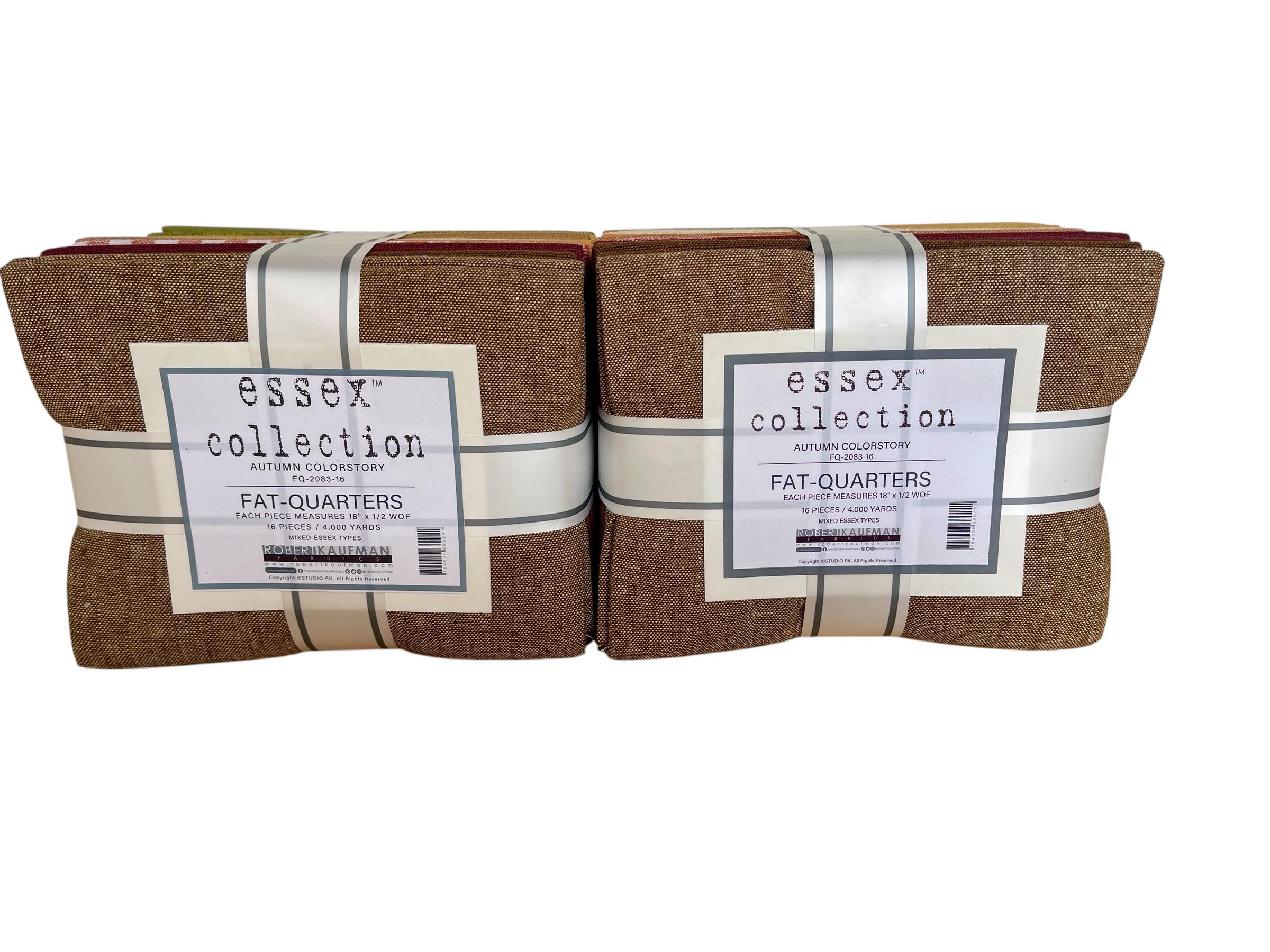 Essex Collection - Autumn Fall Colorstory - Robert Kaufman - FQ 16pcs