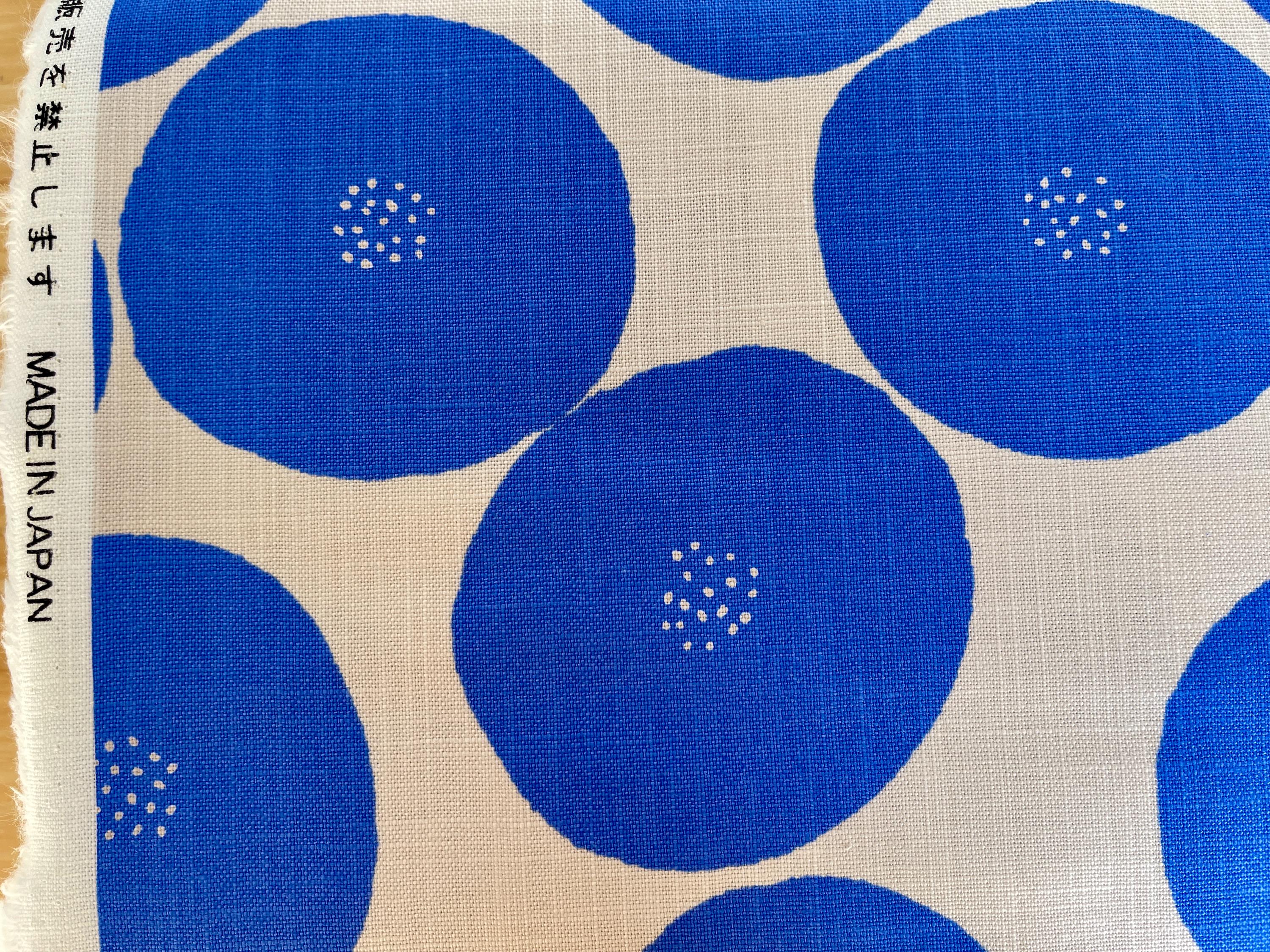 Muddy Works-Kokka Anpan Fabric-Japanese Lightweight Canvas-EKX-114-1