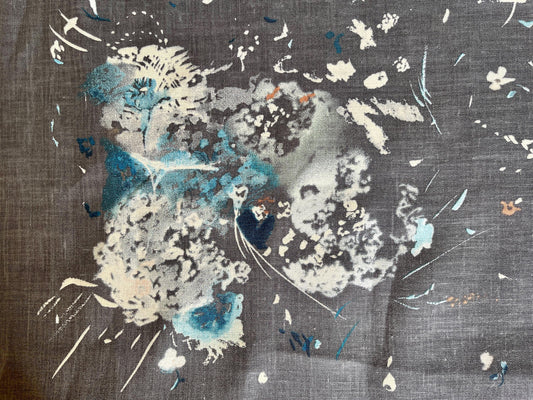 Nani Iro encounter metallic linen - kokka - Japanese fabric - EGX 11411 C