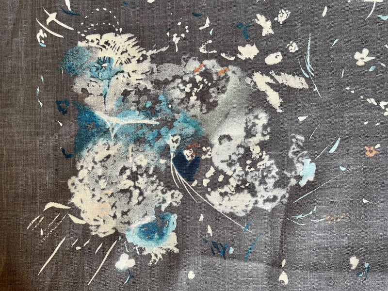 Nani Iro encounter metallic linen - kokka - Japanese fabric - EGX 11411 C