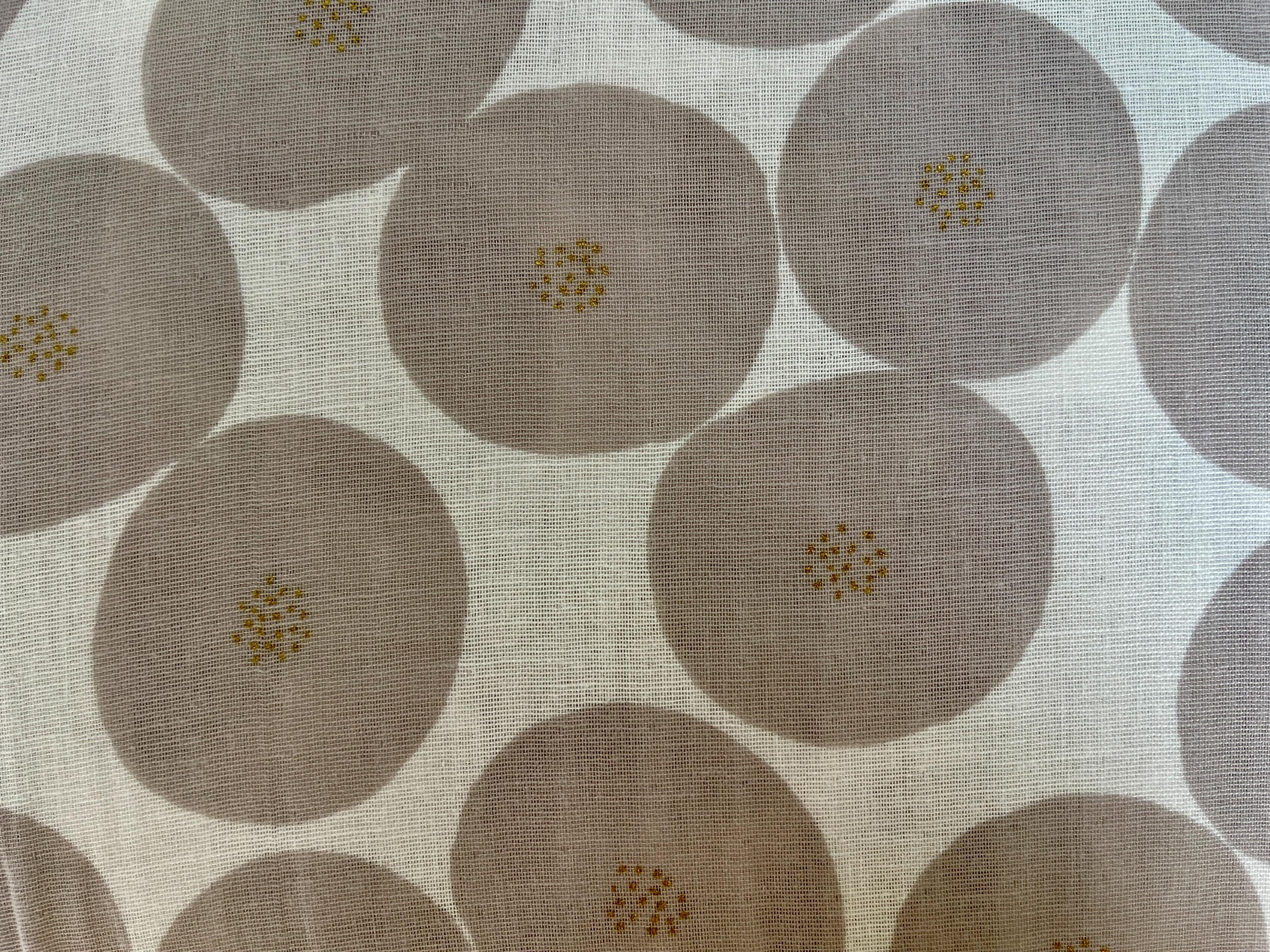 Kokka Anpan Jacquard - Muddyworks - Japanese Reversible Fabric - Kokka Jacquard - Cotton Fabric