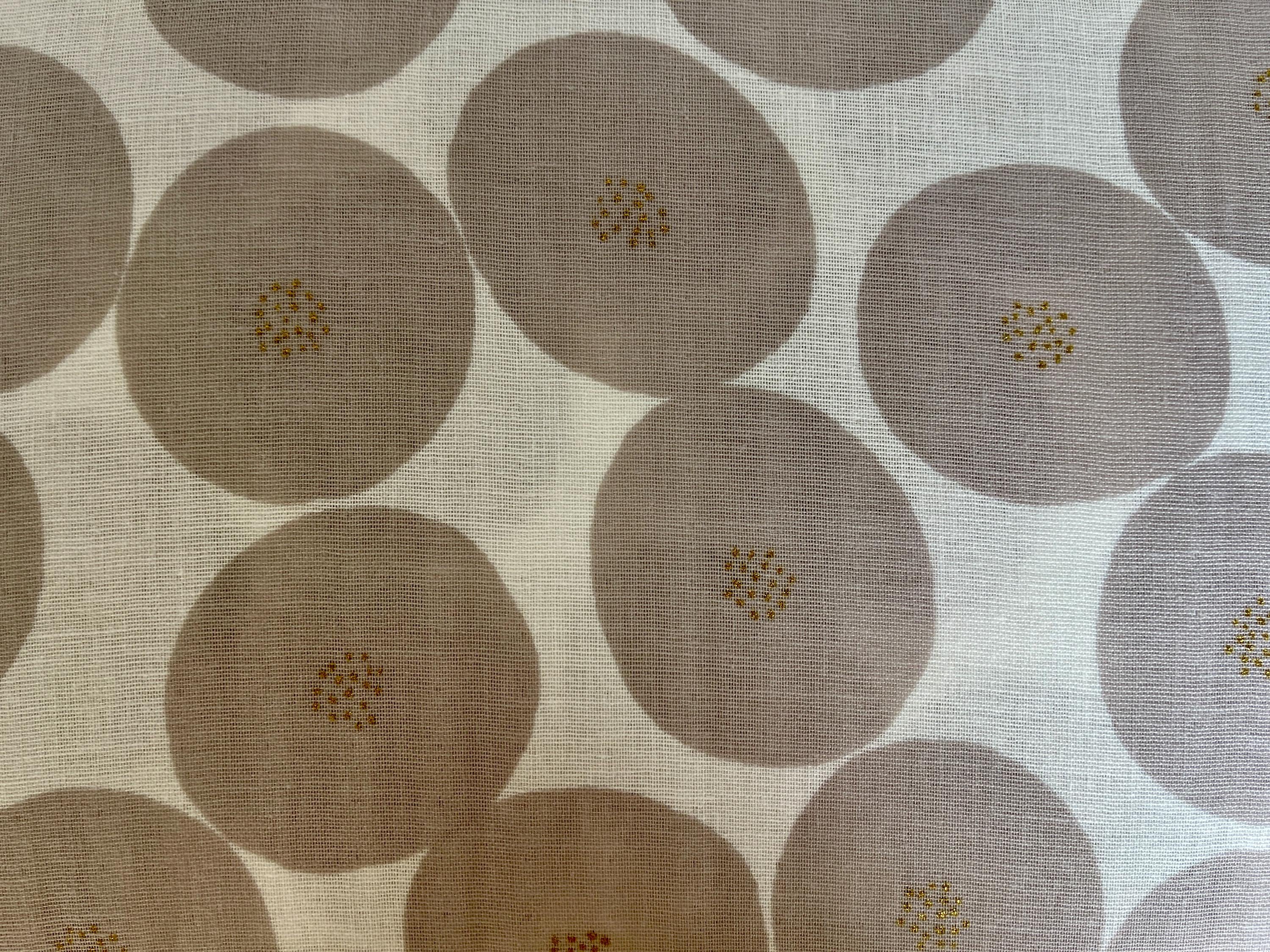 Kokka Anpan Jacquard - Muddyworks - Japanese Reversible Fabric - Kokka Jacquard - Cotton Fabric