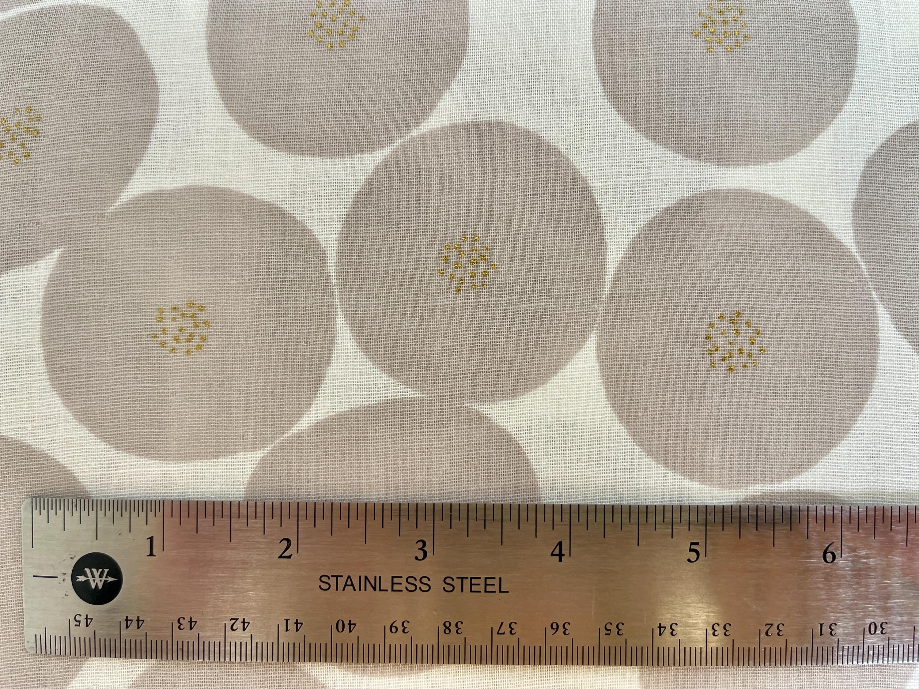Kokka Anpan Jacquard - Muddyworks - Japanese Reversible Fabric - Kokka Jacquard - Cotton Fabric
