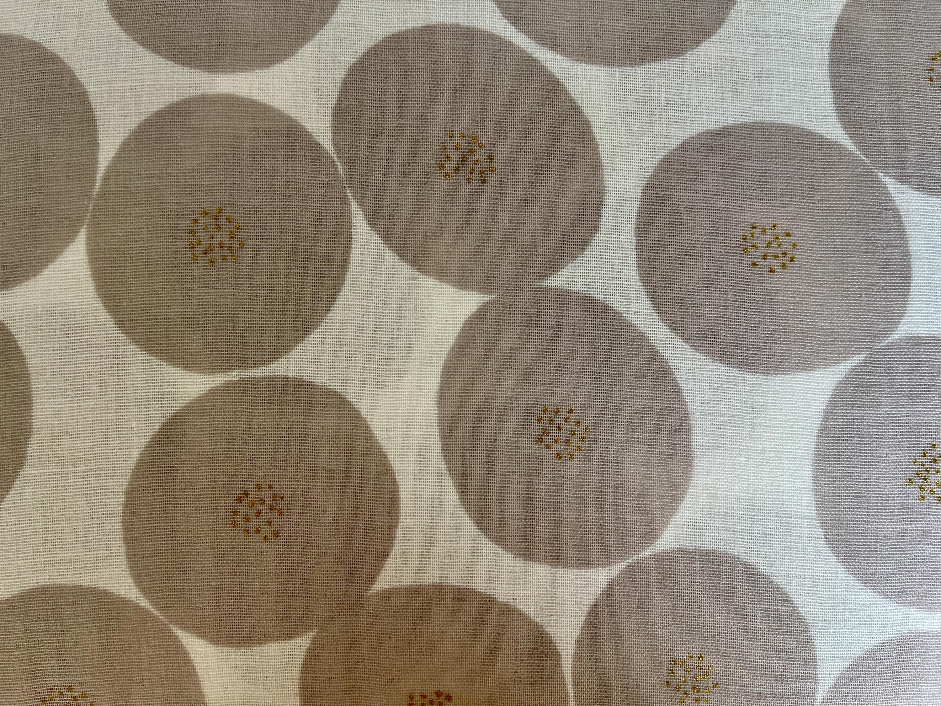 Kokka Anpan Jacquard - Muddyworks - Japanese Reversible Fabric - Kokka Jacquard - Cotton Fabric