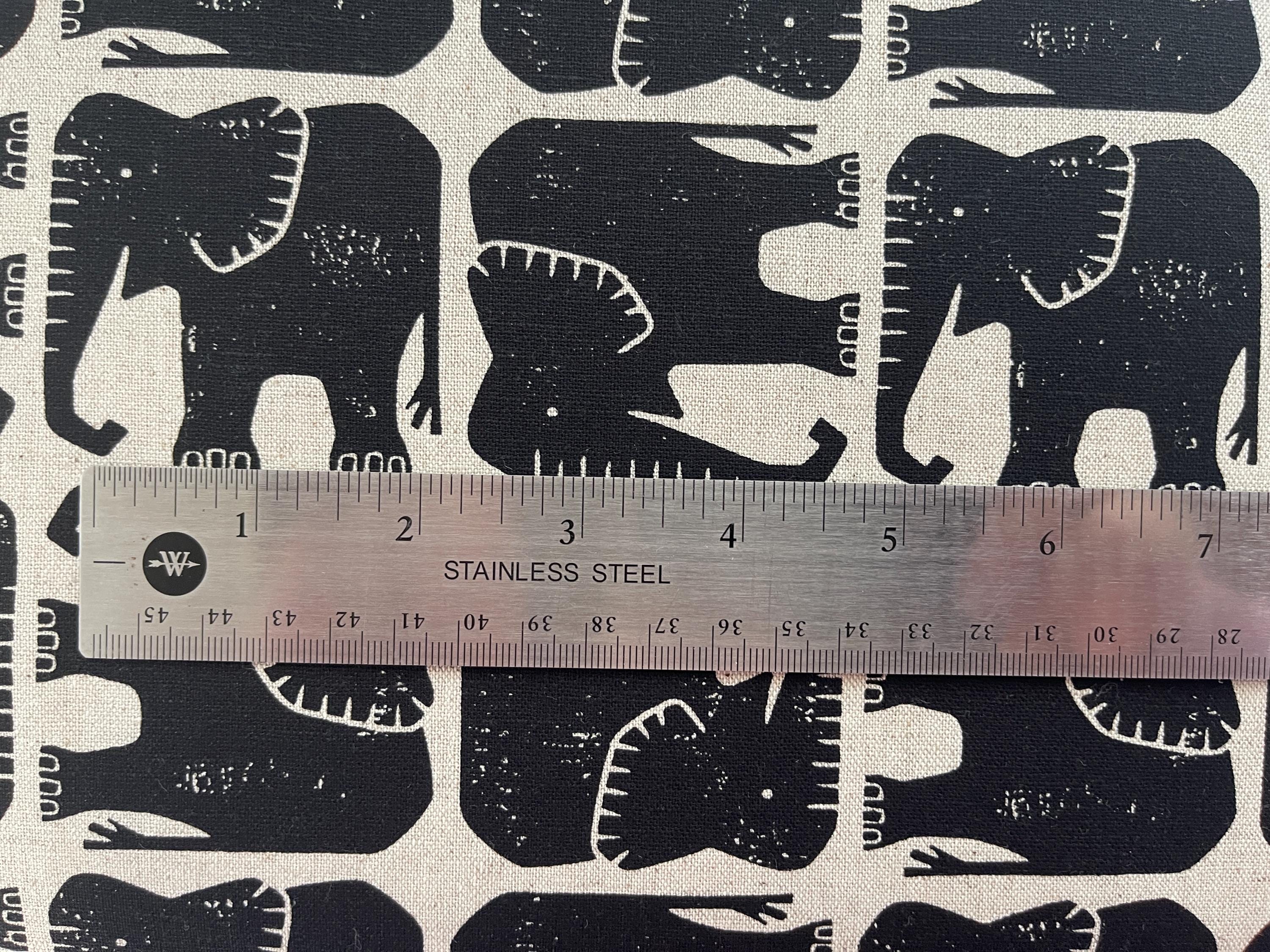 Rising Sun - Jolly Elephant - Black Unbleached Canvas - Loes Van Oosten