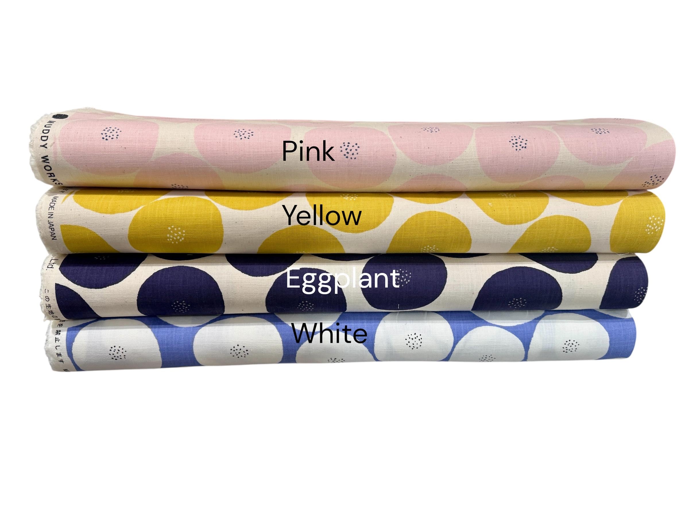 Muddy Works-kokka anpan fabric-Japanese lightweight canvas-EKX-1140