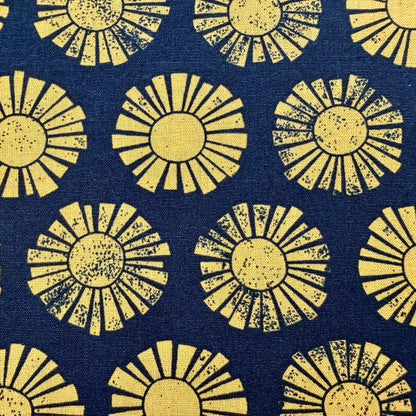 By the Seaside-Sunshine-Navy Unbleached Canvas-Loes Van Oosten-Aan Zee-LV106-NA3UC
