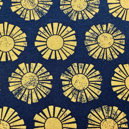 By the Seaside-Sunshine-Navy Unbleached Canvas-Loes Van Oosten-Aan Zee-LV106-NA3UC