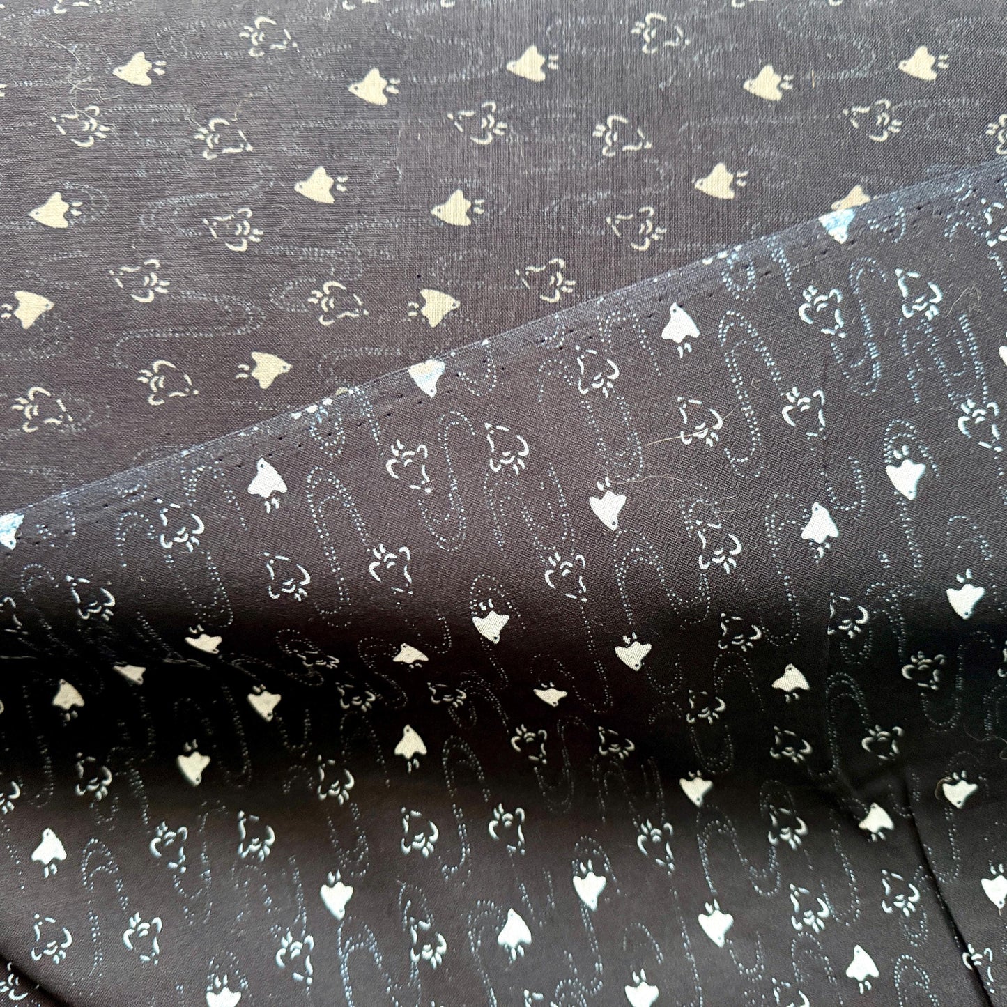 Bird Fabric-Navy Blue-Westex Sevenberry-Japanese Sheeting Fabric-88222-8-13
