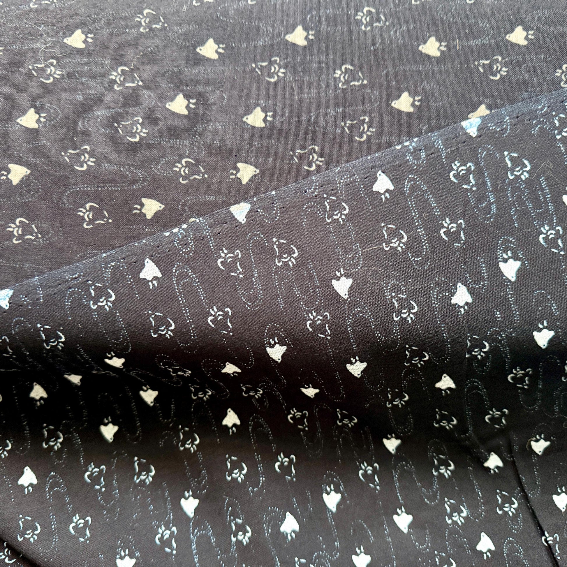 Bird Fabric-Navy Blue-Westex Sevenberry-Japanese Sheeting Fabric-88222-8-13