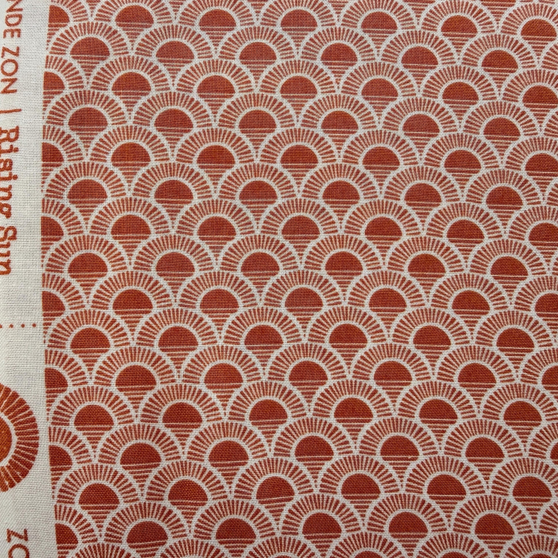 Rising Sun - Sunrise - Sunburst - Cotton + Steel - Loes Van Oosten - LV905-SU2