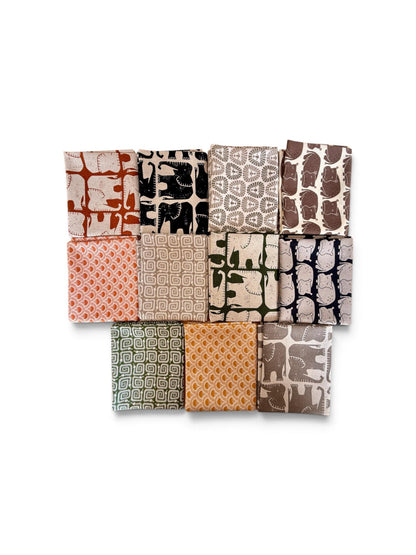 Rising Sun - Fat Quarter Bundle (11) - Loes Van Oosten - Cotton + Steel