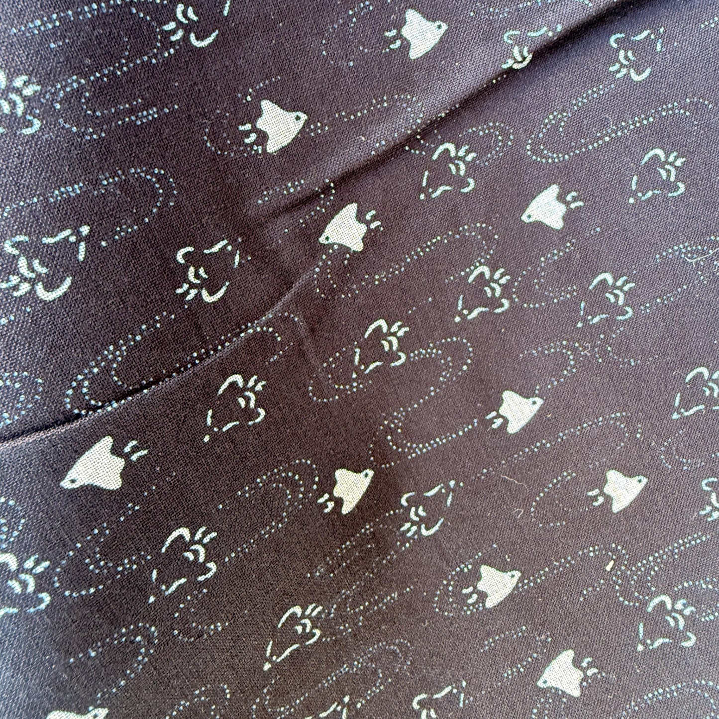 Bird Fabric-Navy Blue-Westex Sevenberry-Japanese Sheeting Fabric-88222-8-13