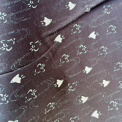 Bird Fabric-Navy Blue-Westex Sevenberry-Japanese Sheeting Fabric-88222-8-13
