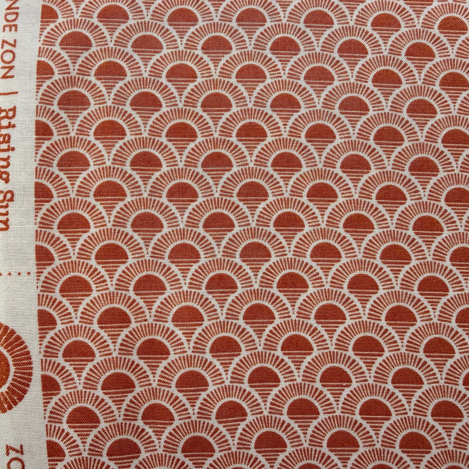 Rising Sun - Sunrise - Sunburst - Cotton + Steel - Loes Van Oosten - LV905-SU2