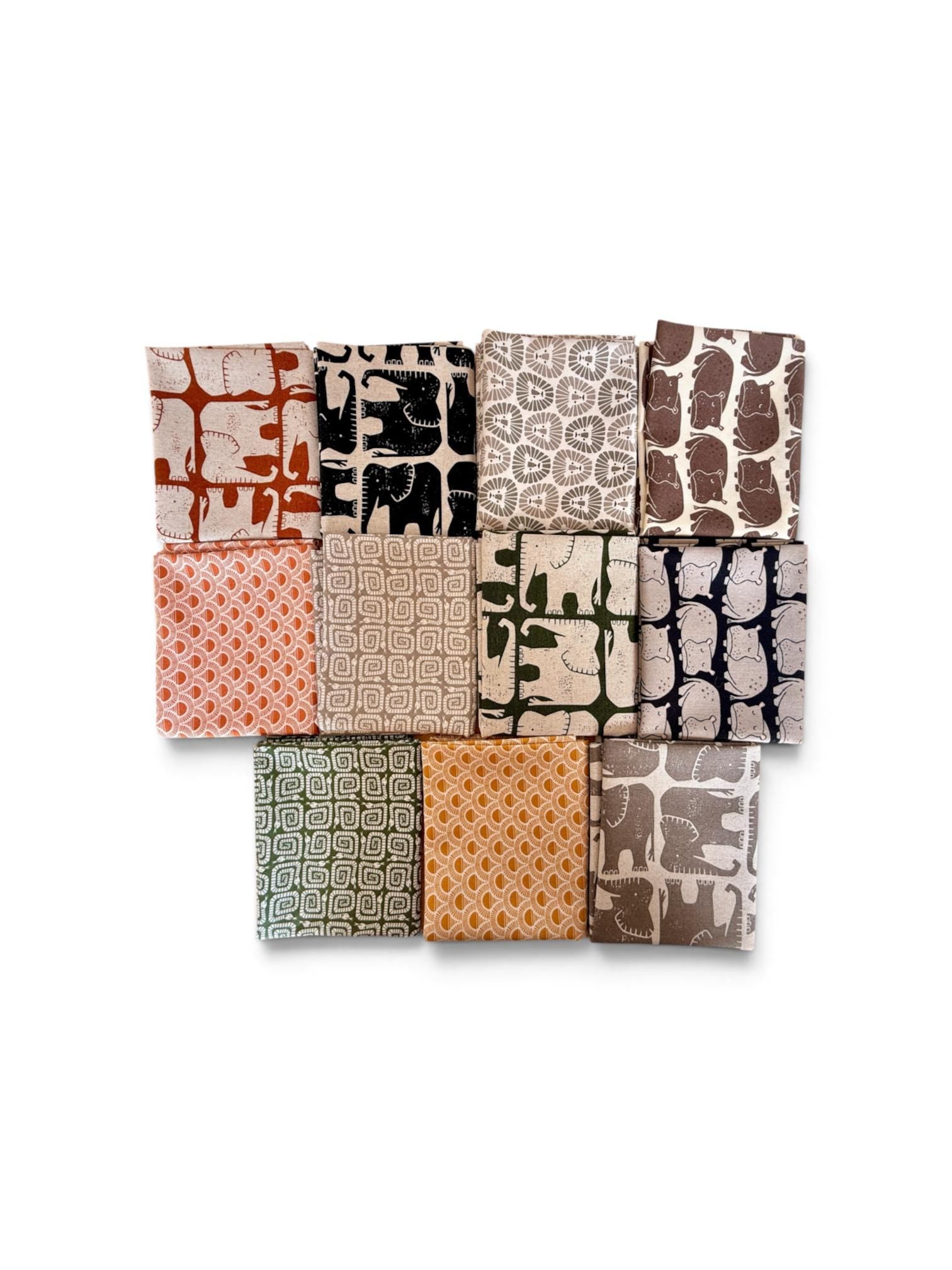Rising Sun - Fat Quarter Bundle (11) - Loes Van Oosten - Cotton + Steel