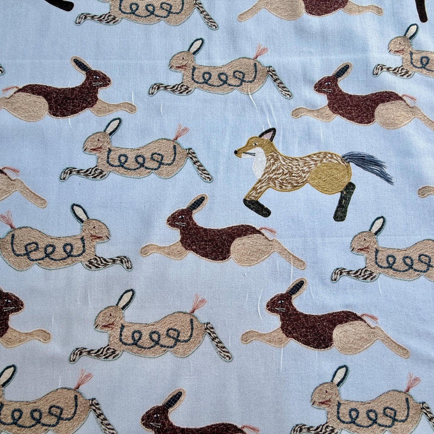 Forest Animals Fabric - Kokka - Kari Ishikawa - Japanese Quilting Cotton Fabric - EGX-9900-3A