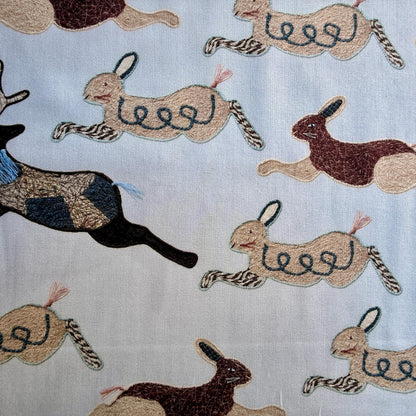 Forest Animals Fabric - Kokka - Kari Ishikawa - Japanese Quilting Cotton Fabric - EGX-9900-3A