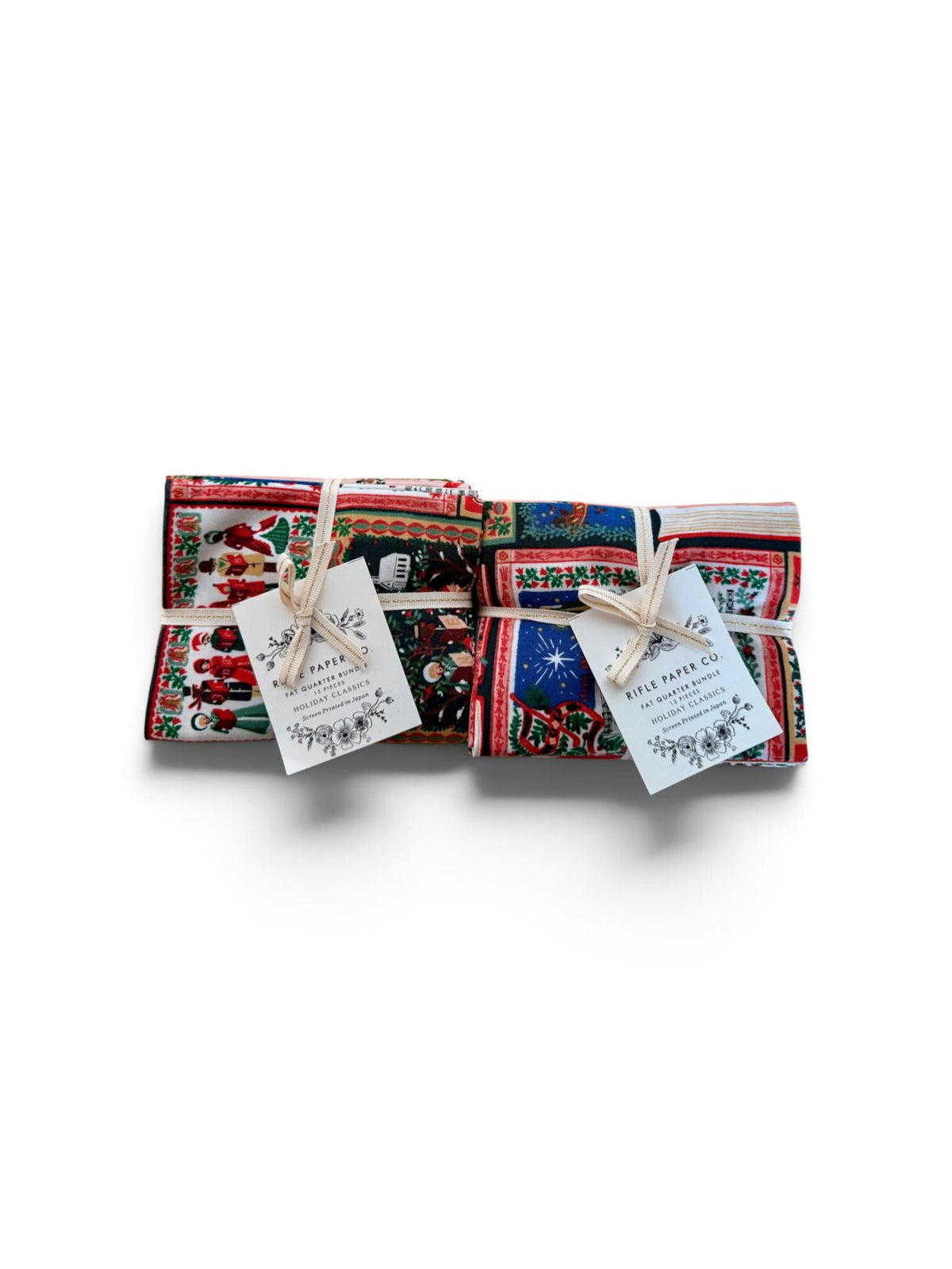 Holiday Classics- Fat Quarter Bundle (13)-Rifle Paper Co-Cotton + Steel-RP605P-FQB