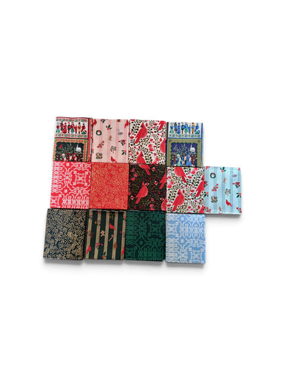 Holiday Classics- Fat Quarter Bundle (13)-Rifle Paper Co-Cotton + Steel-RP605P-FQB