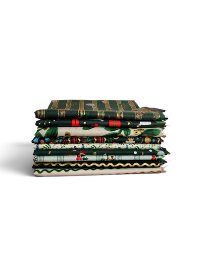 Holiday Classics Collaboration-Rifle Paper Co Fat quarter (9)- Christmas Fabric-Cotton+Steel