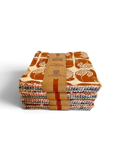 Fox Flutter 5 x 5- Charm Pack (42) - Loes Van Oosten - Cotton + Steel - LV1000P-5x5