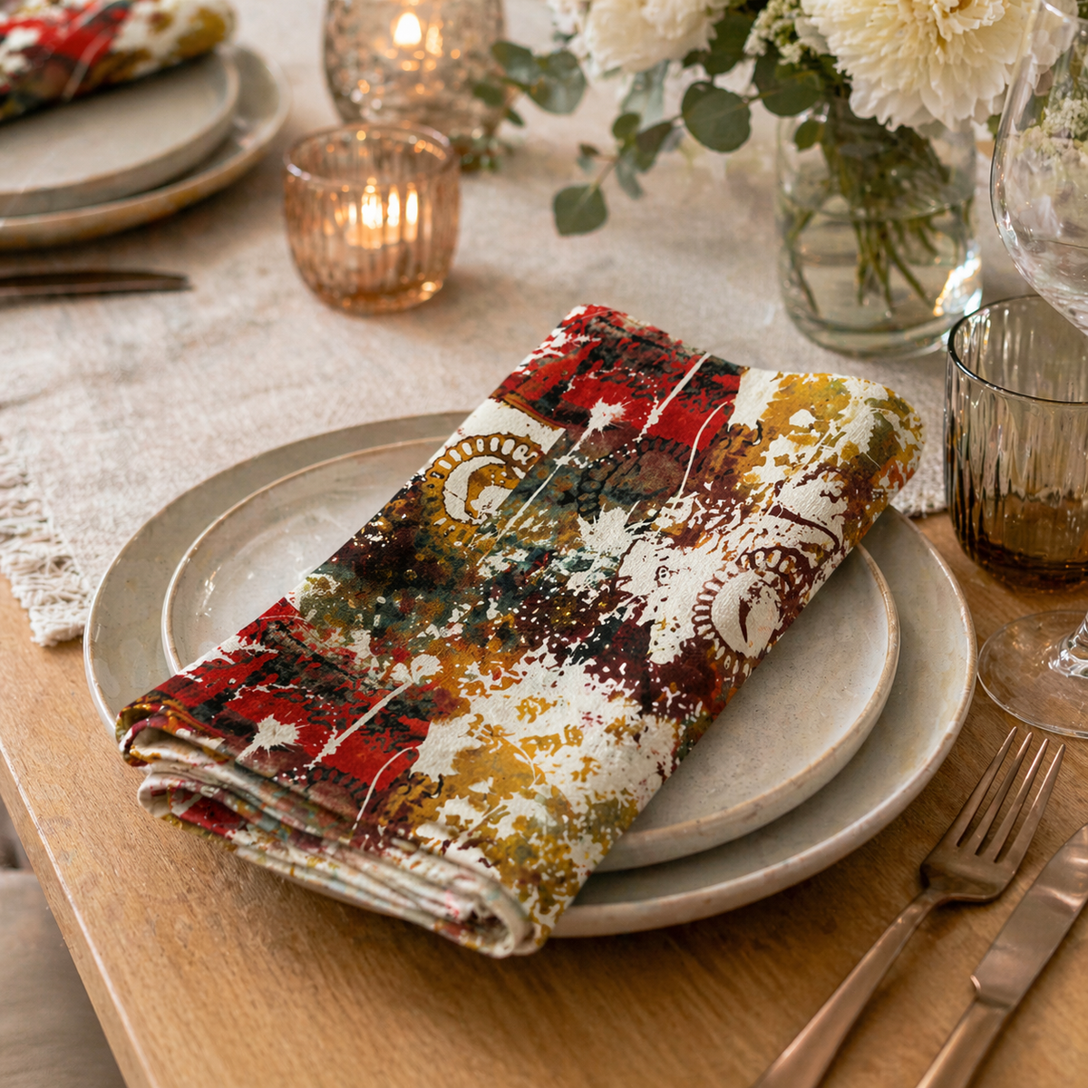 Wishwell: Prairie Song Essex – Autumn by Leslie Tucker Jenison for Robert Kaufman Fabrics