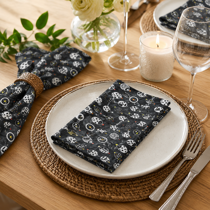 Cotton+Steel Neko No Yume – Nezume Porcupine Hedgehog Fabric – Charcoal Gray Quilting Cotton