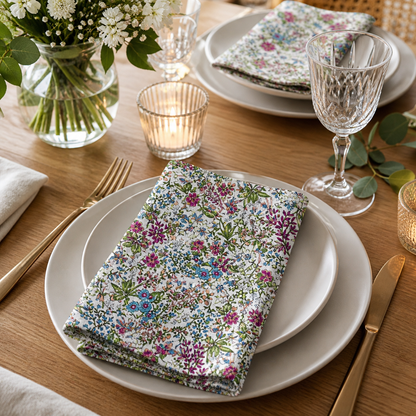 Hokkoh-Japanese Fabric-Floral Fabric-Organic Cotton