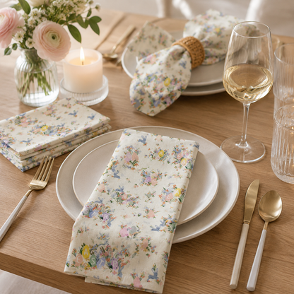 Rifle Paper Co. Hoppy Easter Cream Quilting Cotton Fabric – Easter Collection