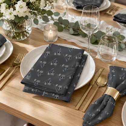 London Town HRH-Gray Fabric-Sara Mulvanny-Cotton + Steel