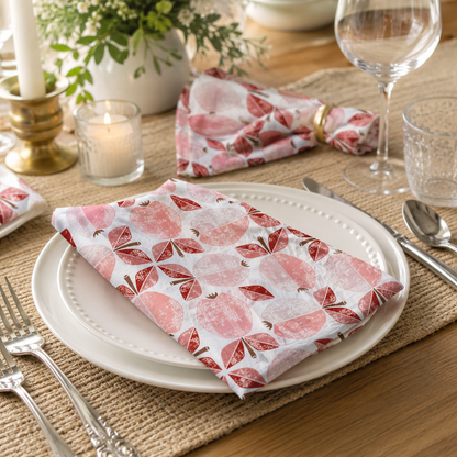 Under the Apple Tree-Apple Candy-Apple Red Fabric-Loes Van Oosten