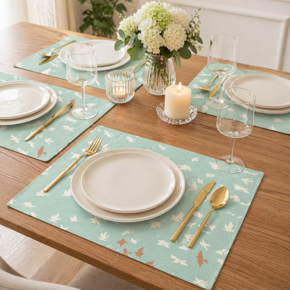 Art Gallery Fabrics-Aves Chatter Shine-Winged-Birds-Bonnie Christine-WNG-1026