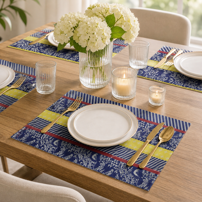 Bird - Bird Fabric -  Kokka - Japanese Fabric - Jacquard Cotton -Reversible
