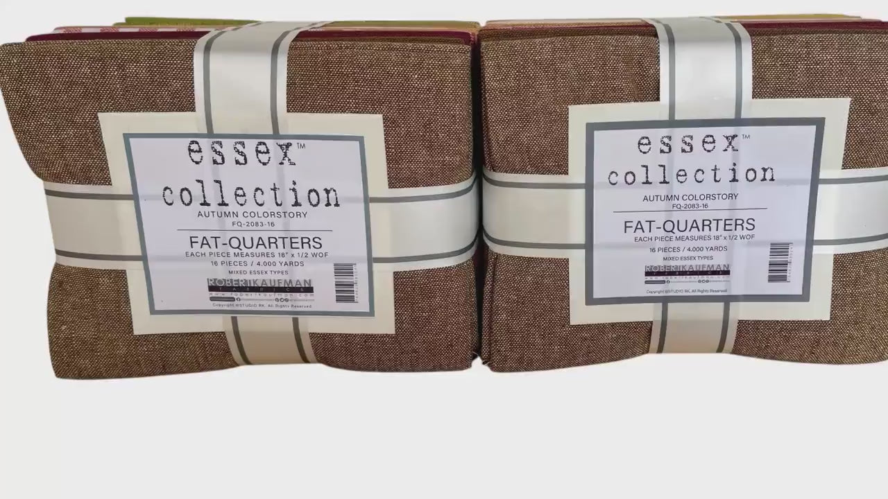 Essex Collection - Autumn Fall Colorstory - Robert Kaufman - FQ 16pcs