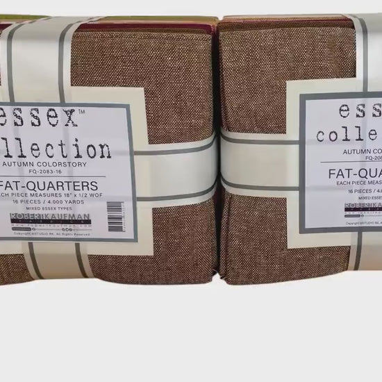 Essex Collection - Autumn Fall Colorstory - Robert Kaufman - FQ 16pcs