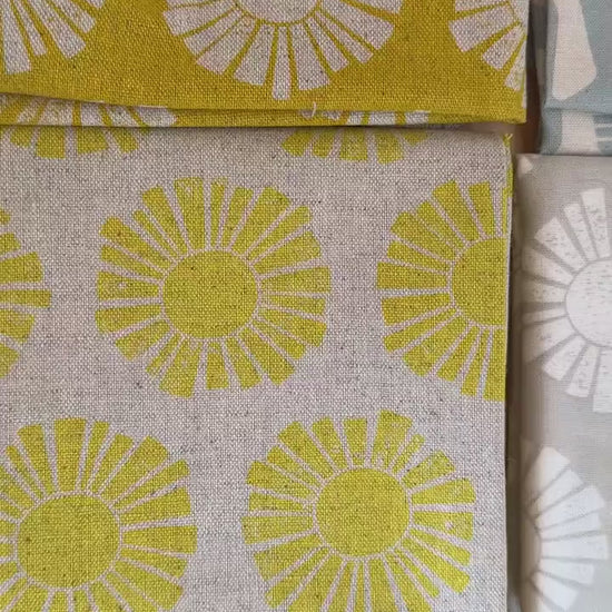 By the Seaside-Sunshine Grumpy Whales Unbleached Canvas Quilting Cotton Fat Quarter Bundle (10)-Loes Van Oosten-Cotton Steel