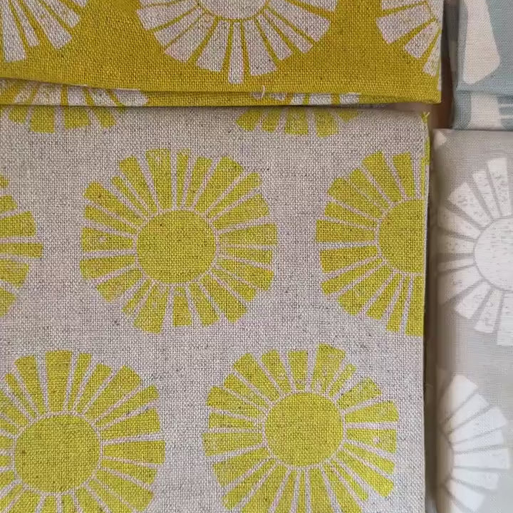 By the Seaside-Sunshine Grumpy Whales Unbleached Canvas Quilting Cotton Fat Quarter Bundle (10)-Loes Van Oosten-Cotton Steel