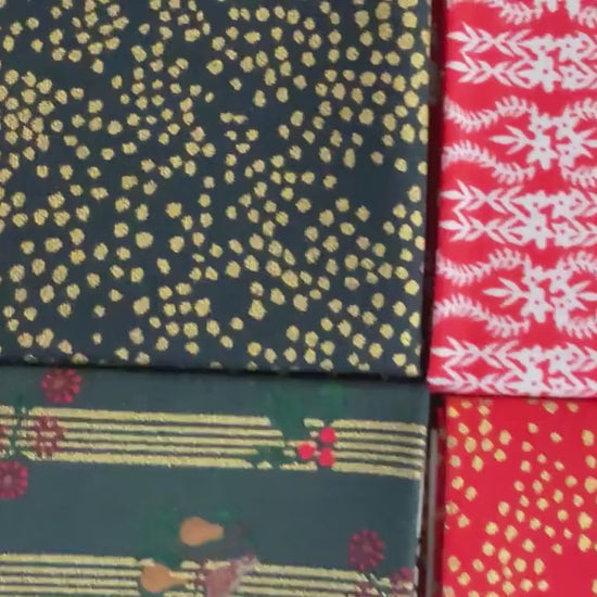 Holiday Classics- Fat Quarter Bundle (13)-Rifle Paper Co-Cotton + Steel-RP605P-FQB